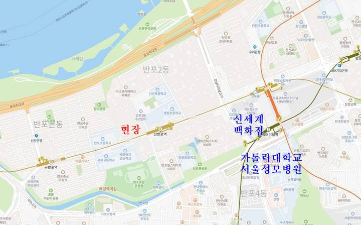 래미안원펜타스-입지