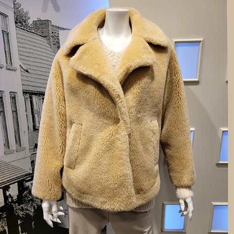 안지크 양모 무스탕 자켓 DG4MT5930