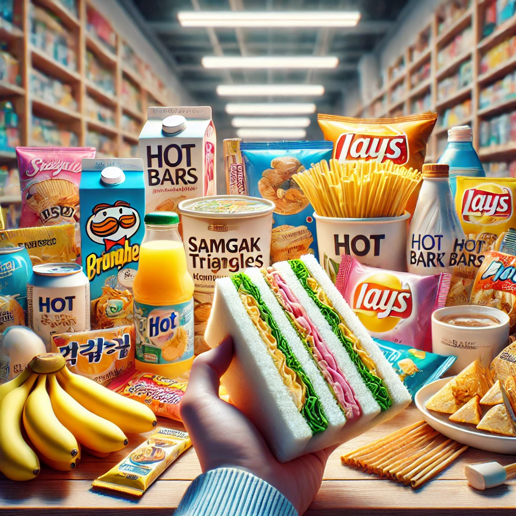 한국의 편의점 음식