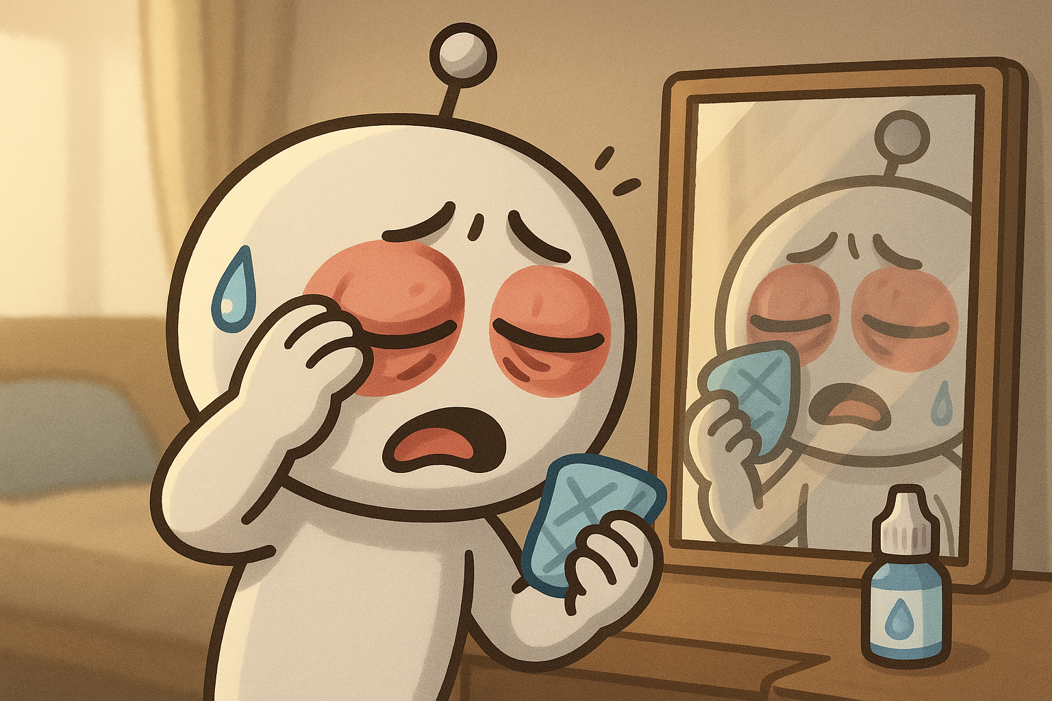 눈이 붓고 가려울 때, 알레르기 결막염 대처법과 치료 가이드