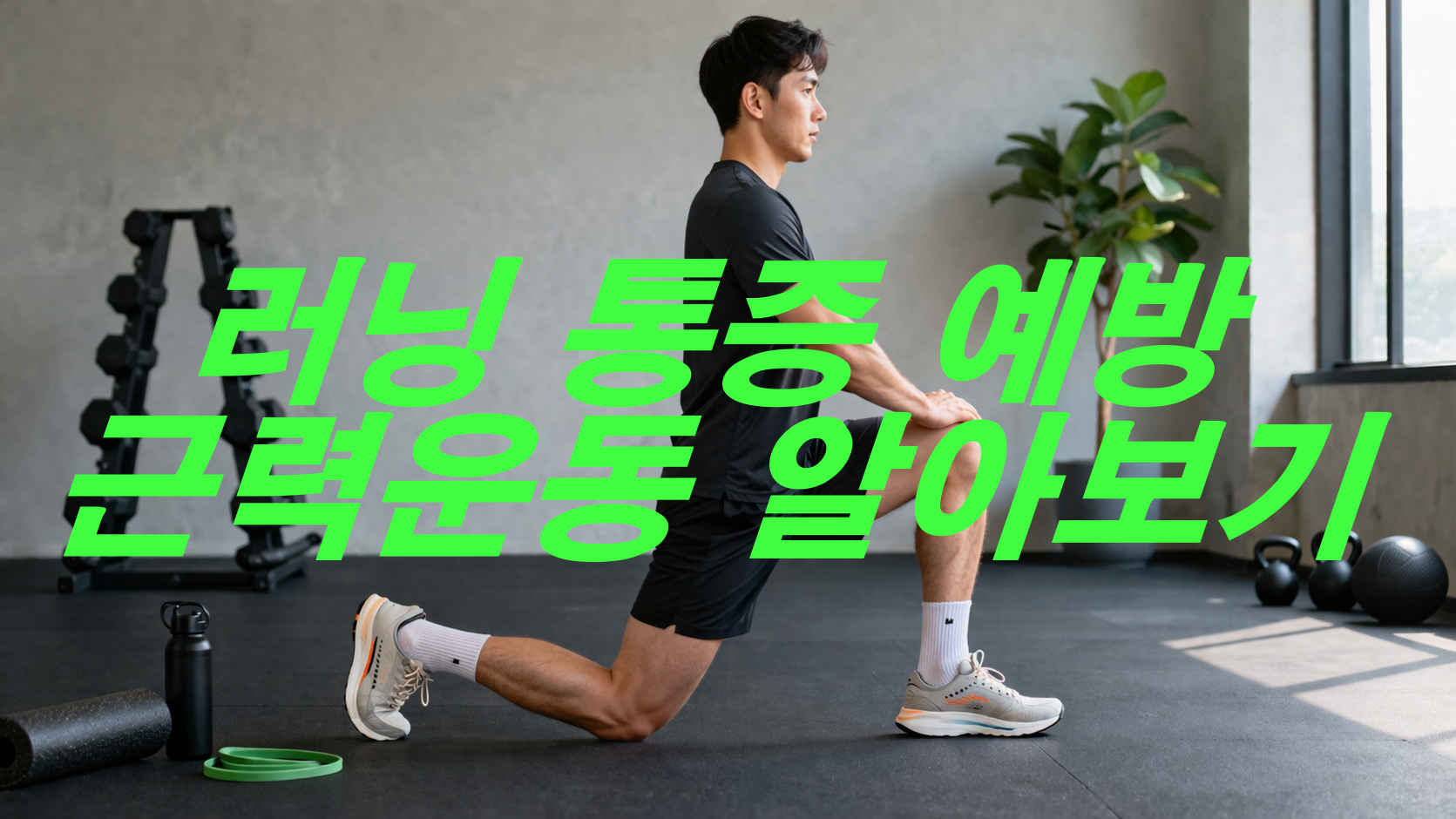 러닝 통증 예방 근력운동 알아보기