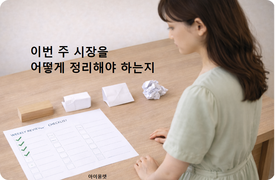 주말 점검 체크리스트, 이번 주를 통과한 기준만 남기다