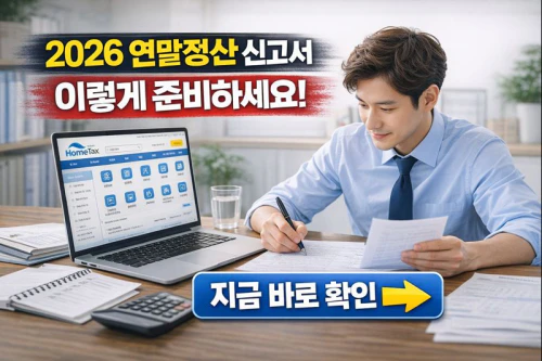 연말정산 소득공제 신고서 작성방법