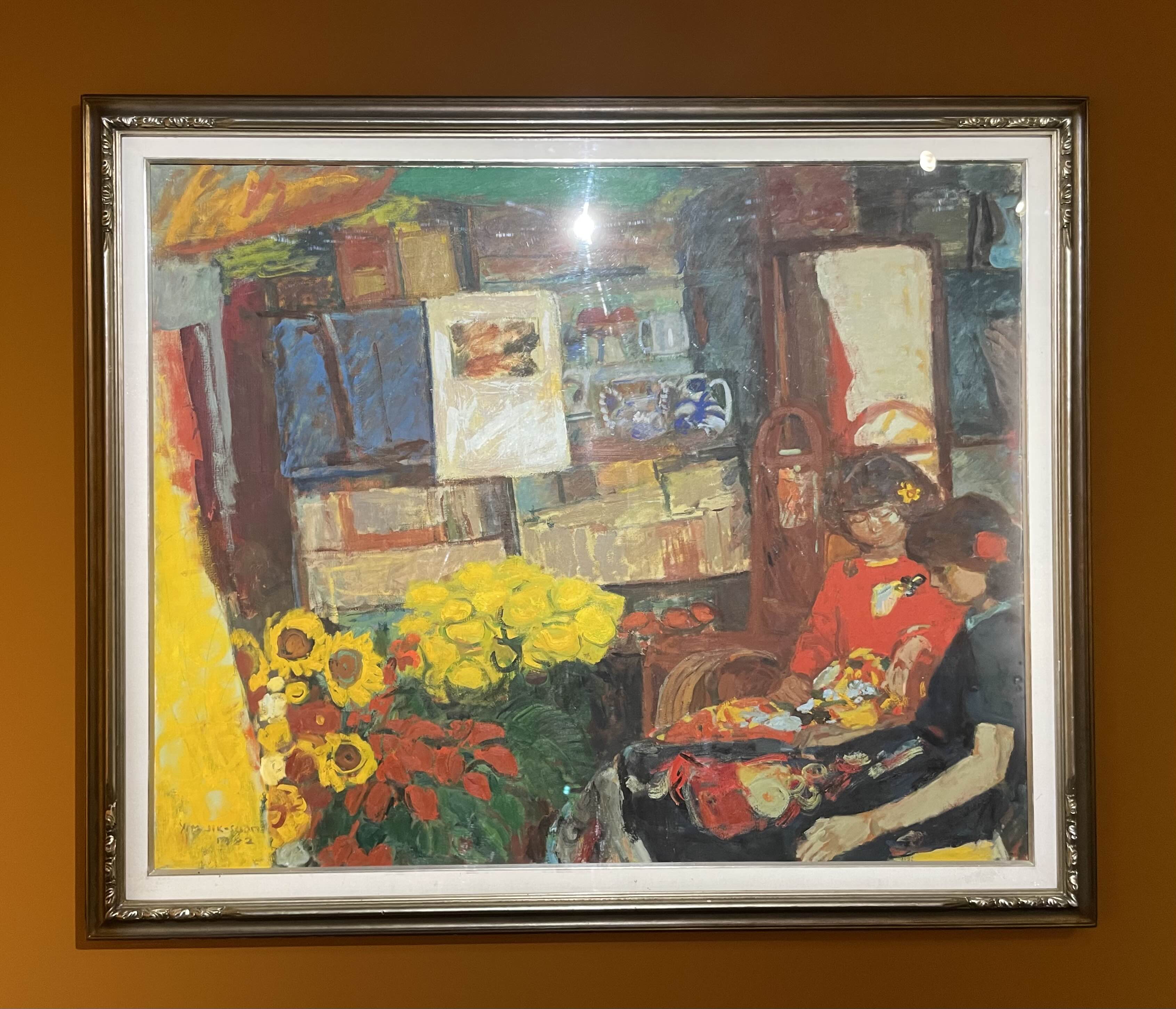 임직순-화실 (1982, 캔버스에 유채)