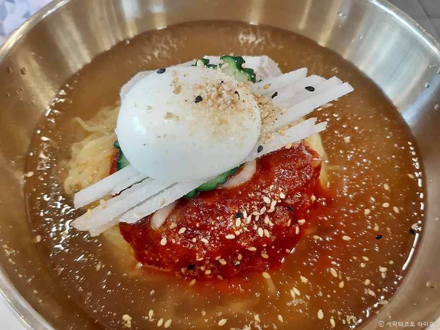 치자밀면