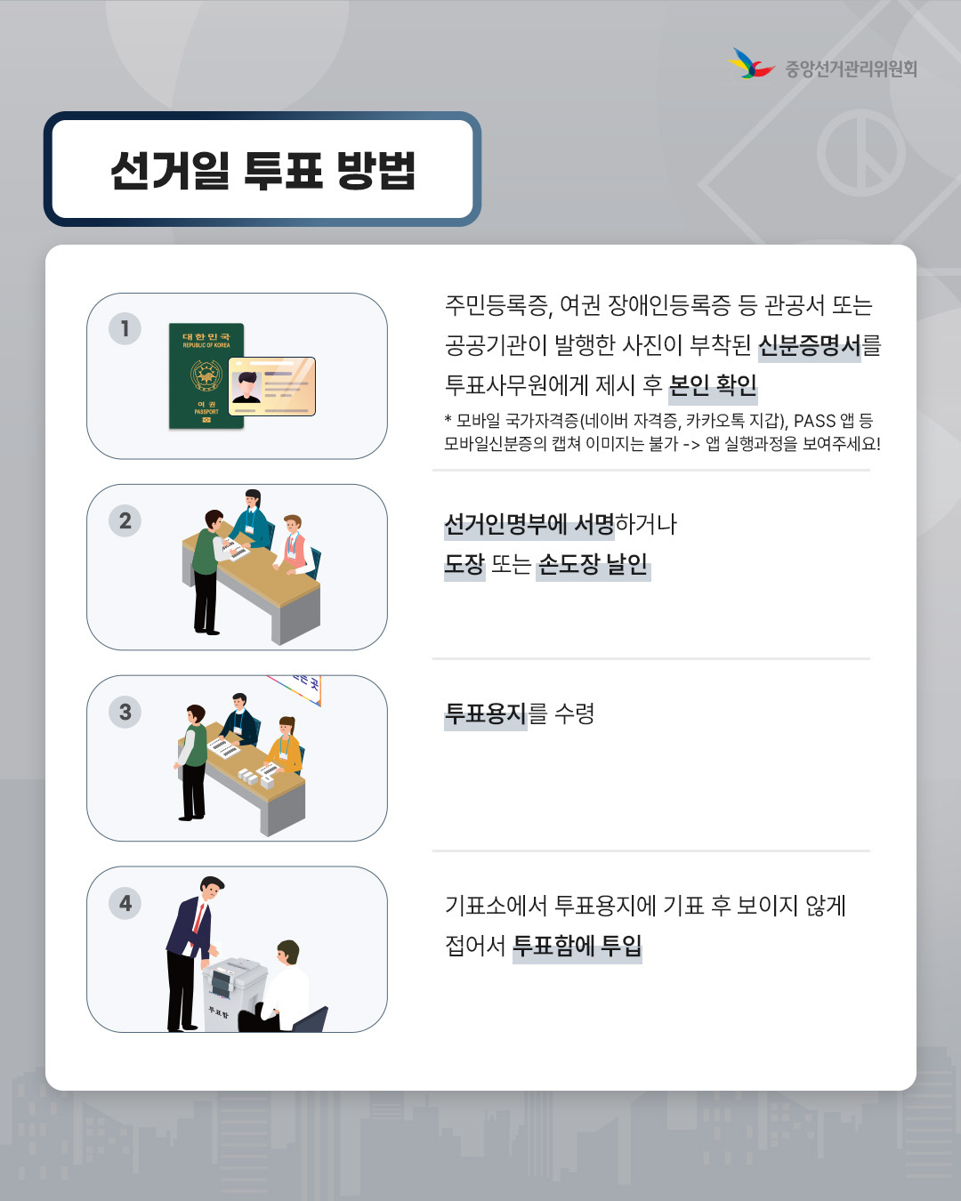 보궐선거 사전투표 방법&amp;#44; 투표 장소 찾기 2025