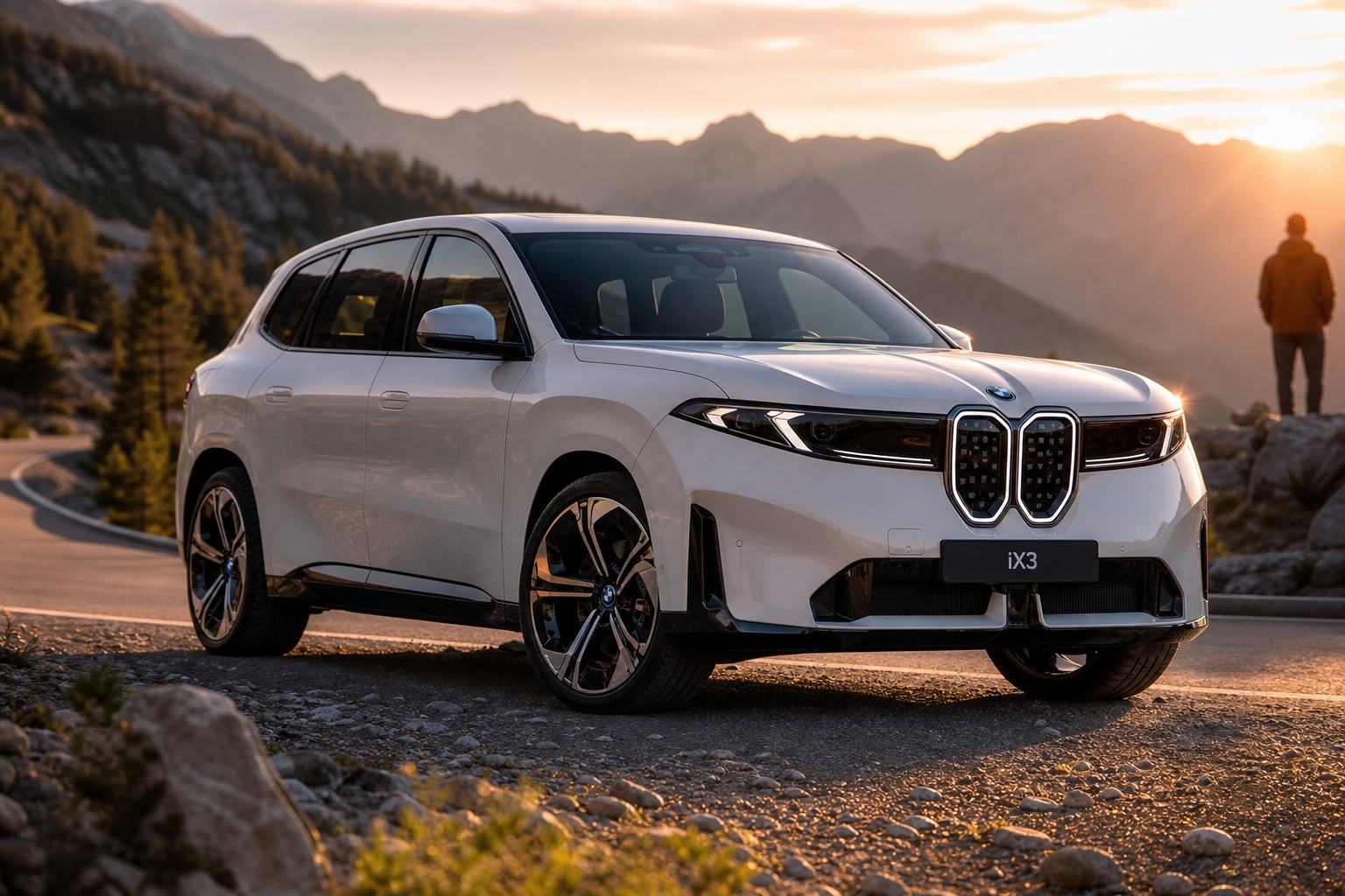2026 BMW iX3 50 xDrive 전기 SUV 측면