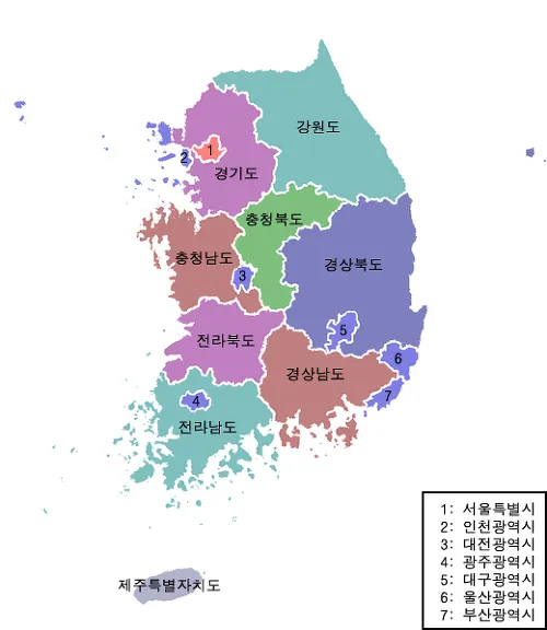 우리나라지도 크게보기 한국지도 이미지 대한민국지도_6
