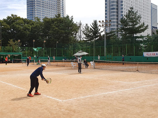 봉은테니스장 레슨 가격 위치 시간 대관 일일입장1