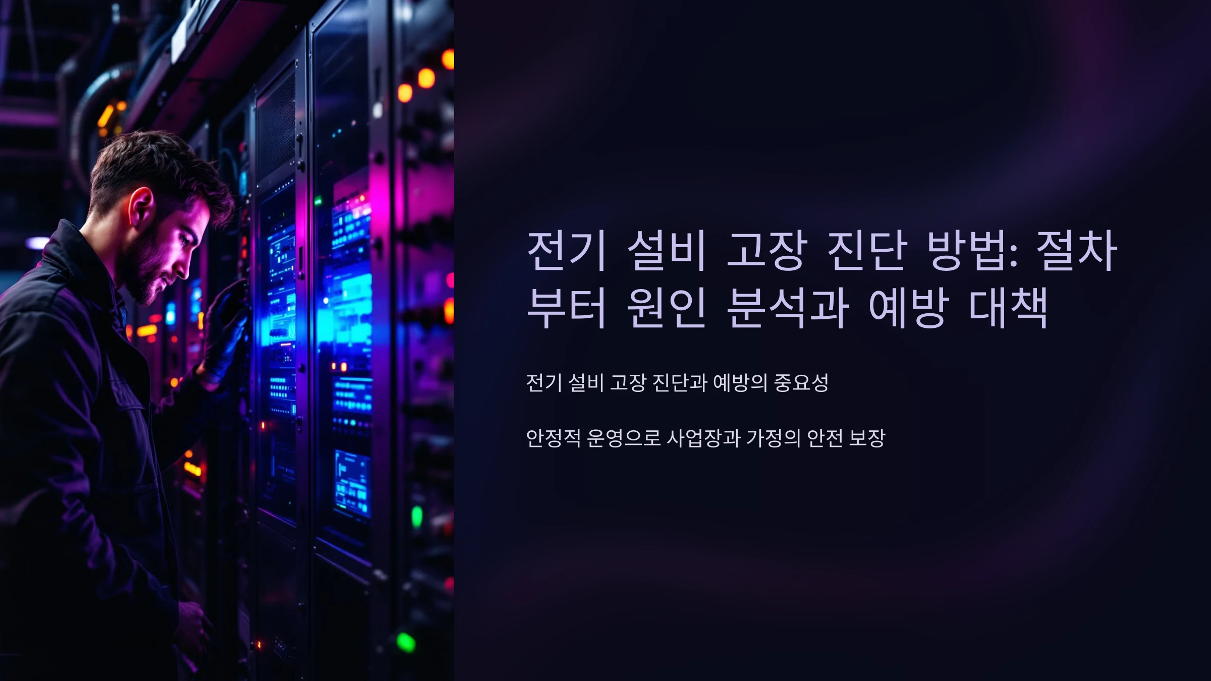 전기-설비-고장-진단-방법