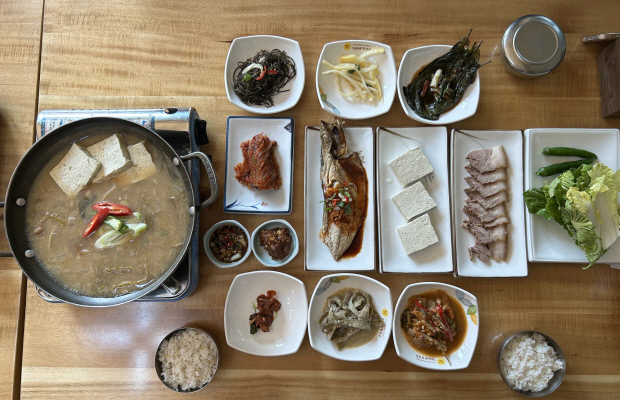 백련동 시골밥상