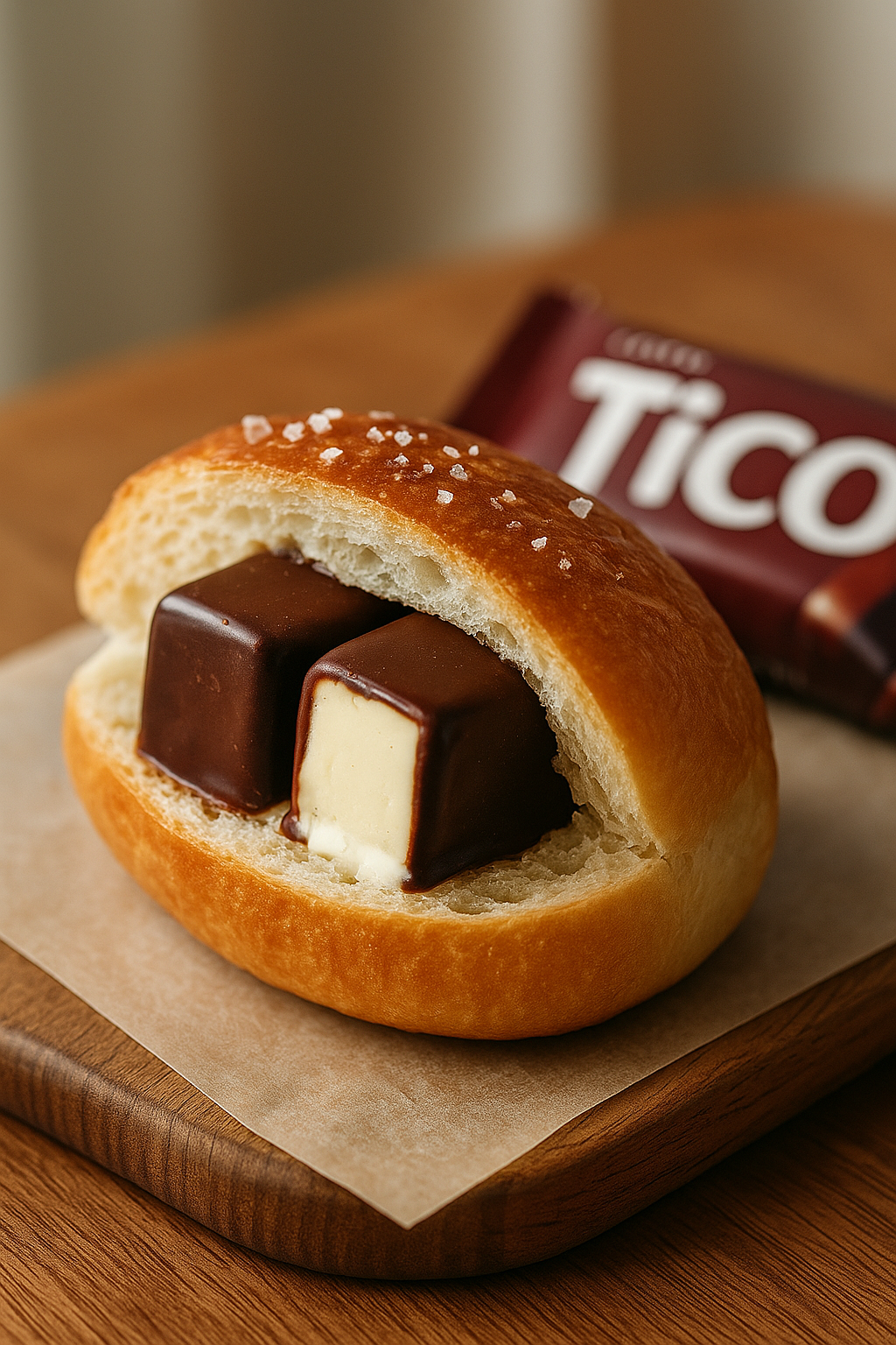 소금빵 &times; 티코 아이스크림 조합 추천, 말차 티코 맛집과 GS 편의점 재고 확인 꿀팁 (이미지 챗지피티 생성)