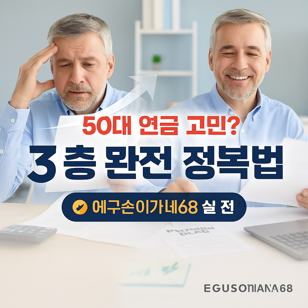 에구손이가네68이 알려주는 연금 준비 꿀팁