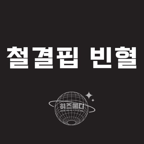 철결핍성 빈혈 원인 증상