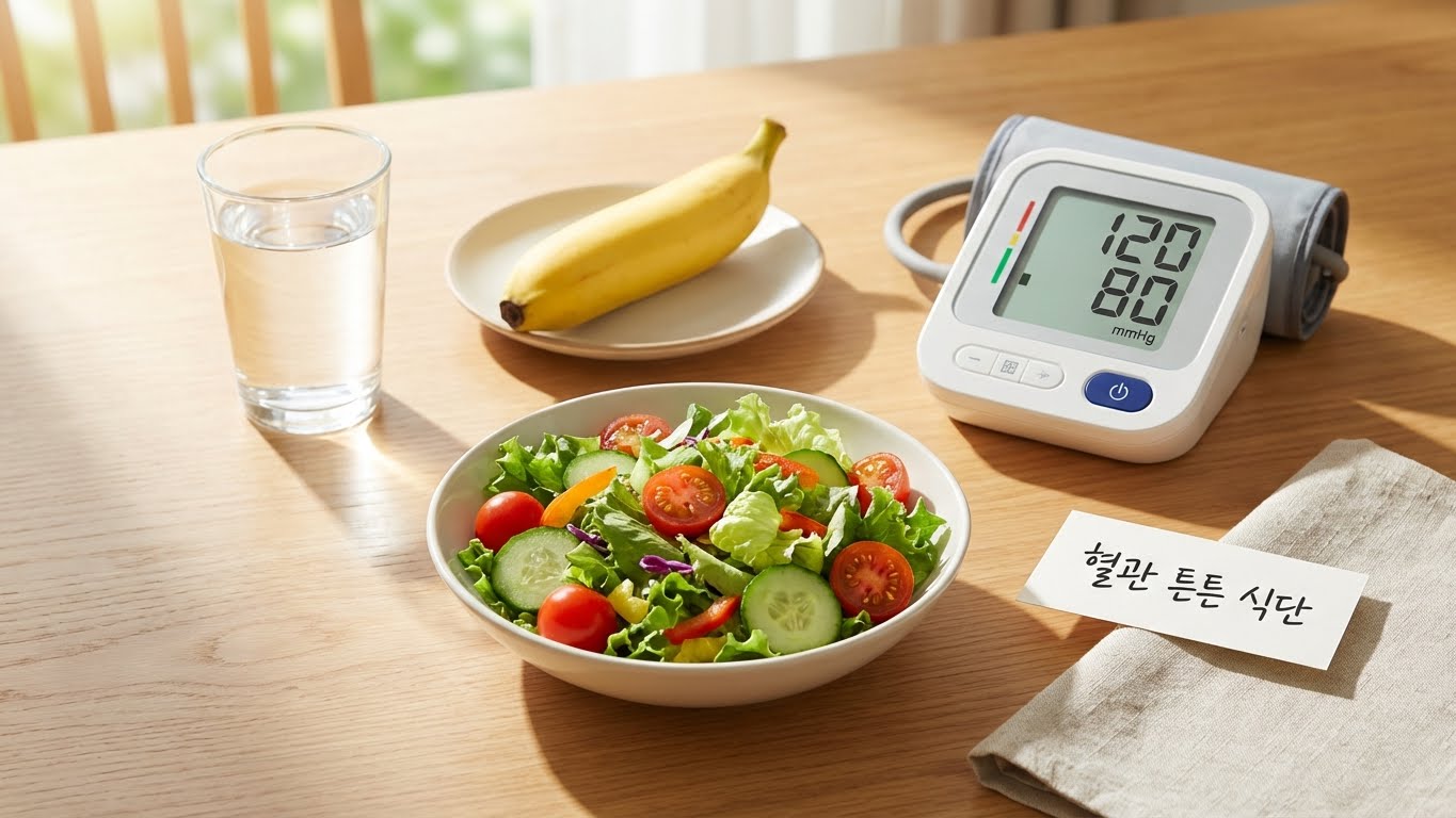 혈관에 좋은 음식 사진