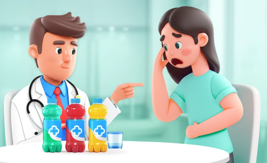 식중독 설사 멈추는 방법, 지사제 말..