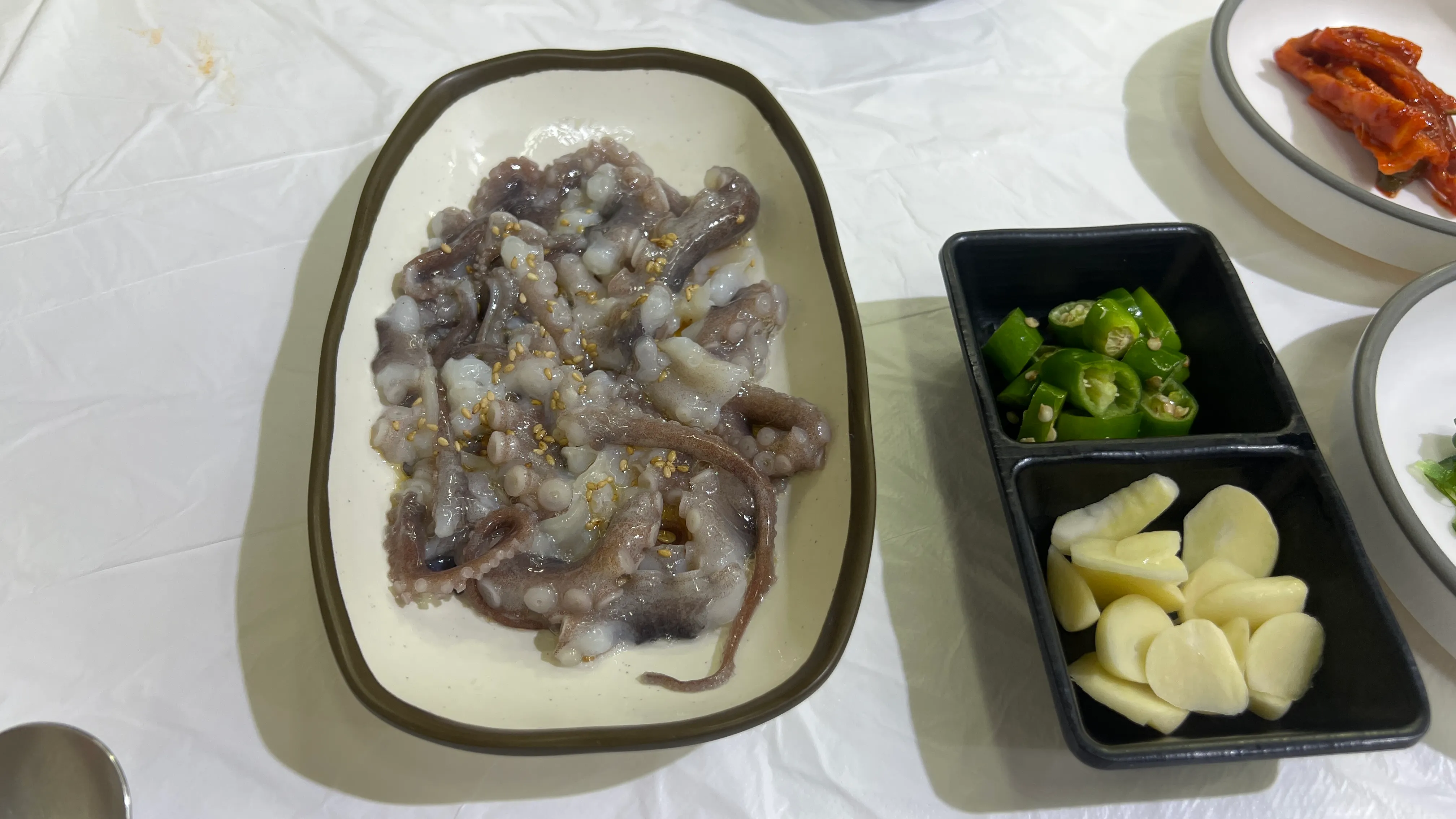 강릉 중앙시장 낙지탕탕이