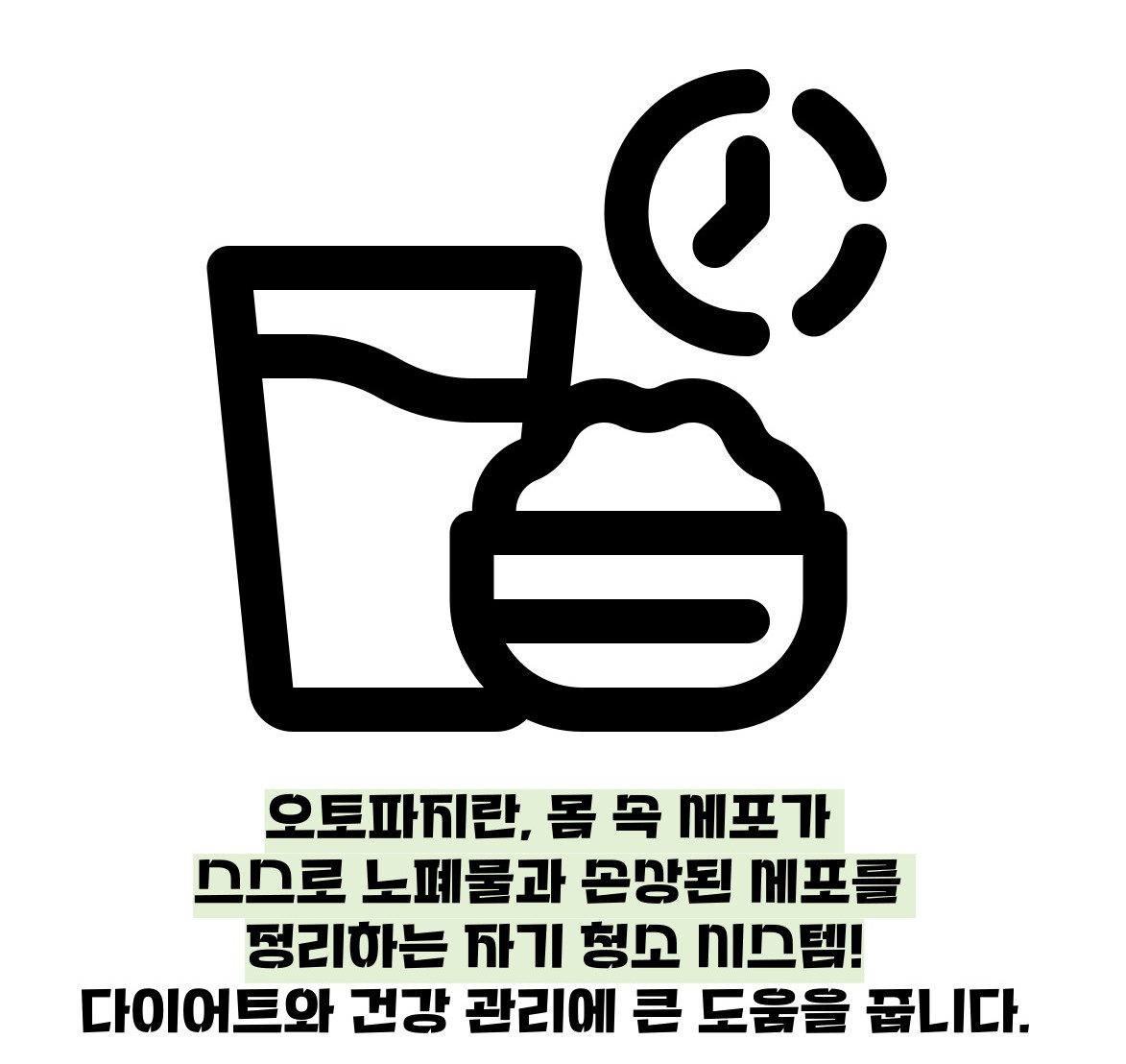 오토파지 다이어트 방법