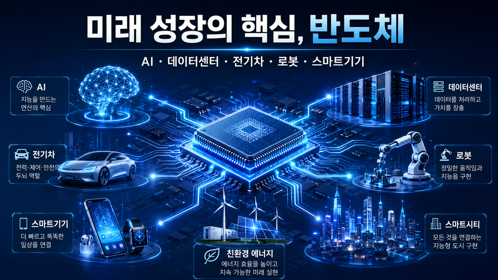 반도체 가 답이다.