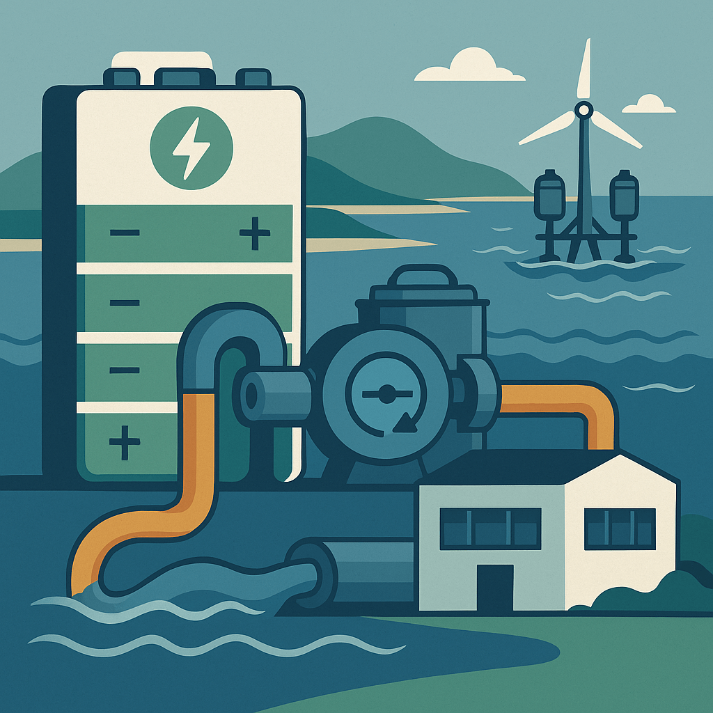 염도차 발전과 태양광 ESS 연계