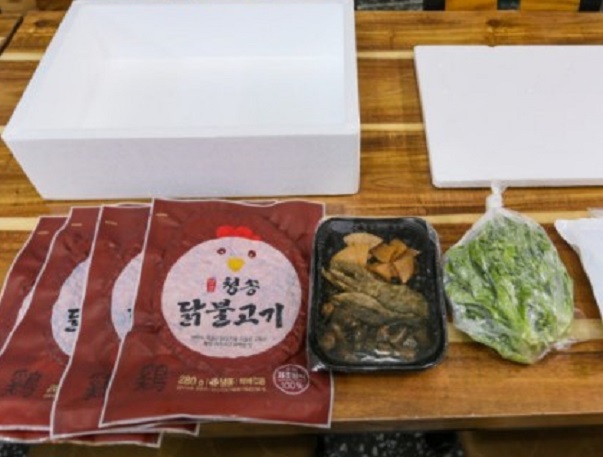 한국기행-청송-닭불고기-택배