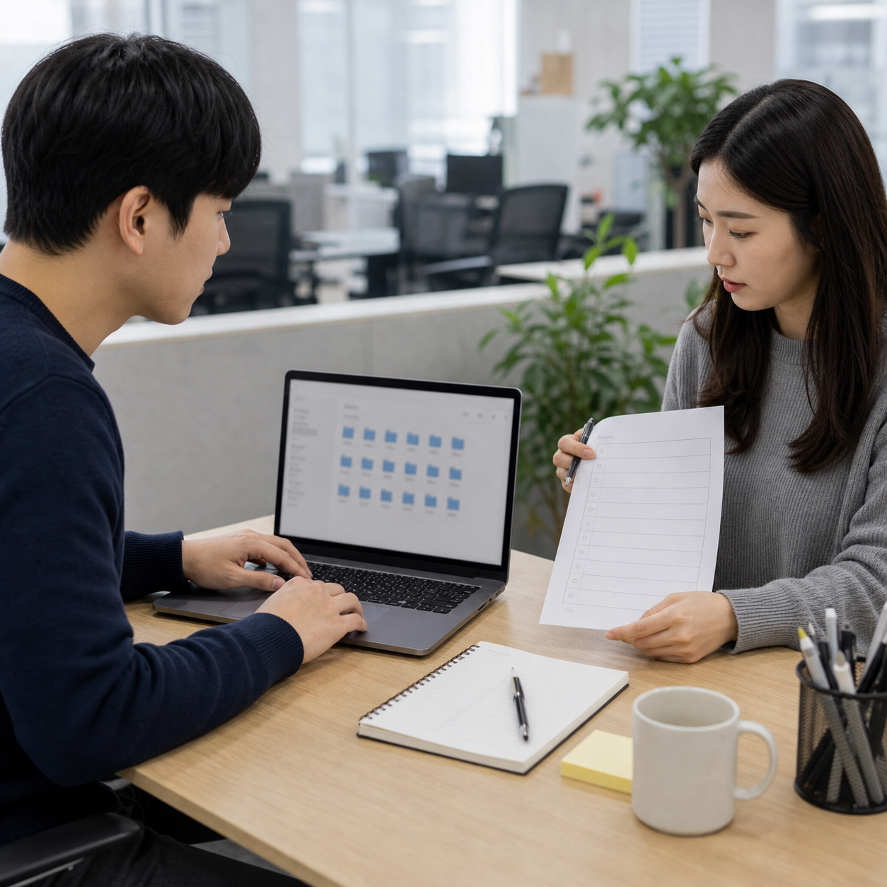 마이크로소프트365, 앱 묶음보다 협업 권한을 먼저 보는 이유 관련 실사형 한국인 상황 사진 2