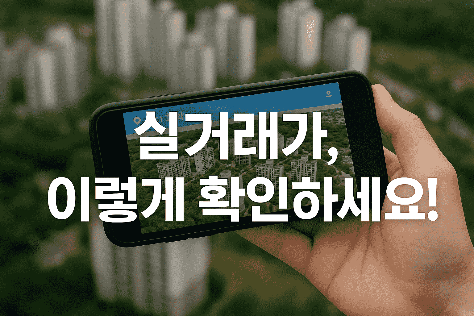 우리집 시세, 실거래가 간편 확인 방법 총정리