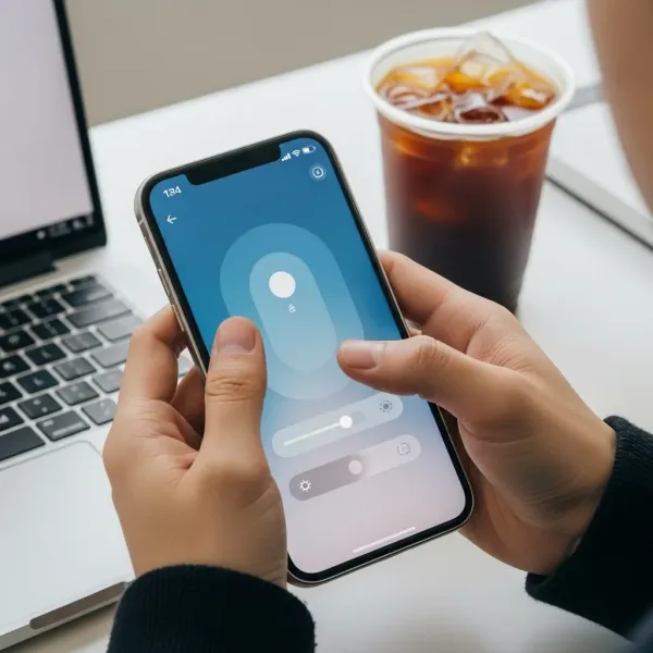 디스플레이/True Tone 확인