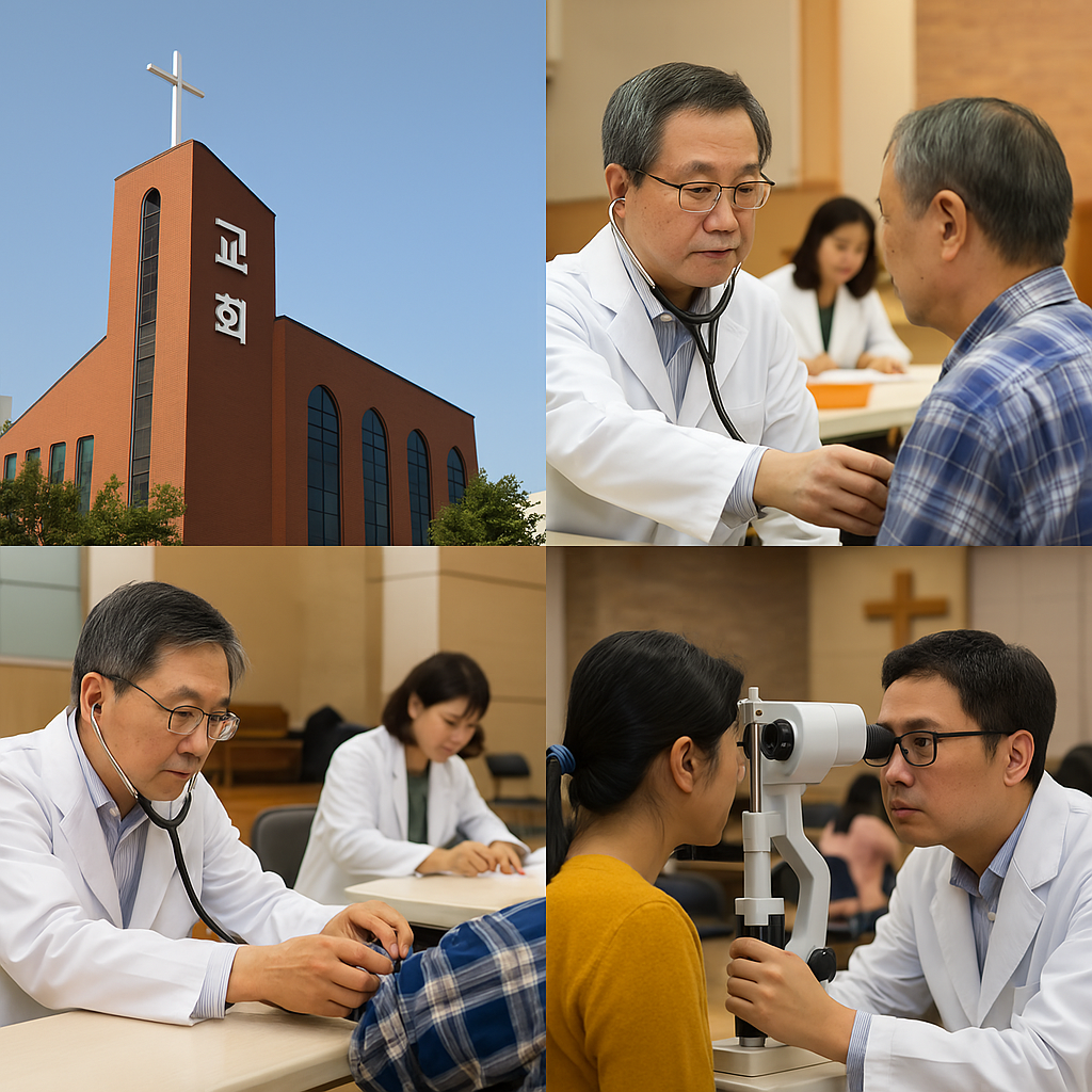 부산지역 무료 의료 프로그램 운영 교회