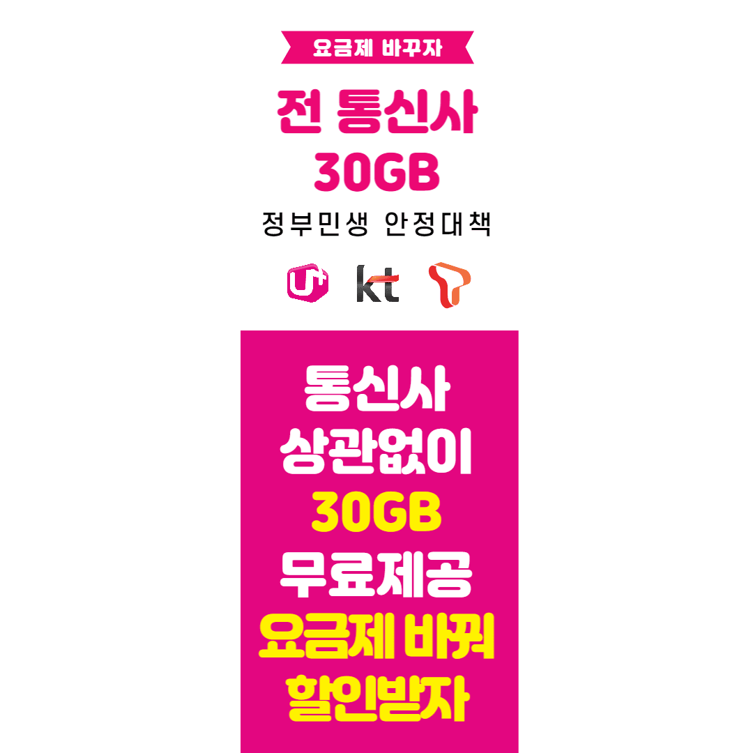 통신사 30기가