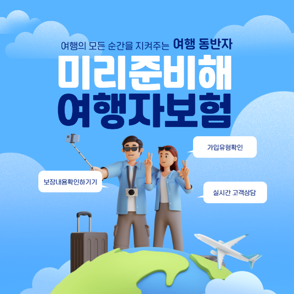 여행 보험 안내