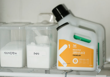 베이킹소다 + 식초