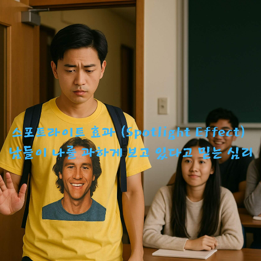 심리학,스포트라이트효과,자의식,사회불안,대인관계,불안심리,자기인식,
공감심리,사회심리학,착각심리