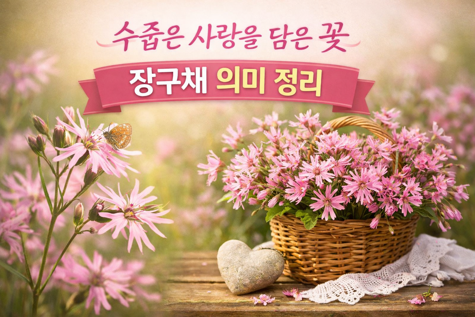 장구채 꽃말