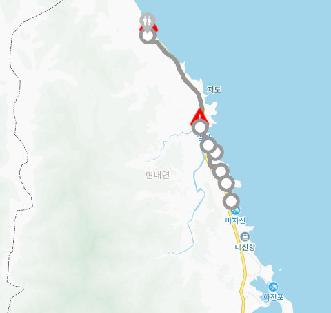 강원도 고성 관광명소 가볼만한곳 둘레길 해파랑길 49, 50코스