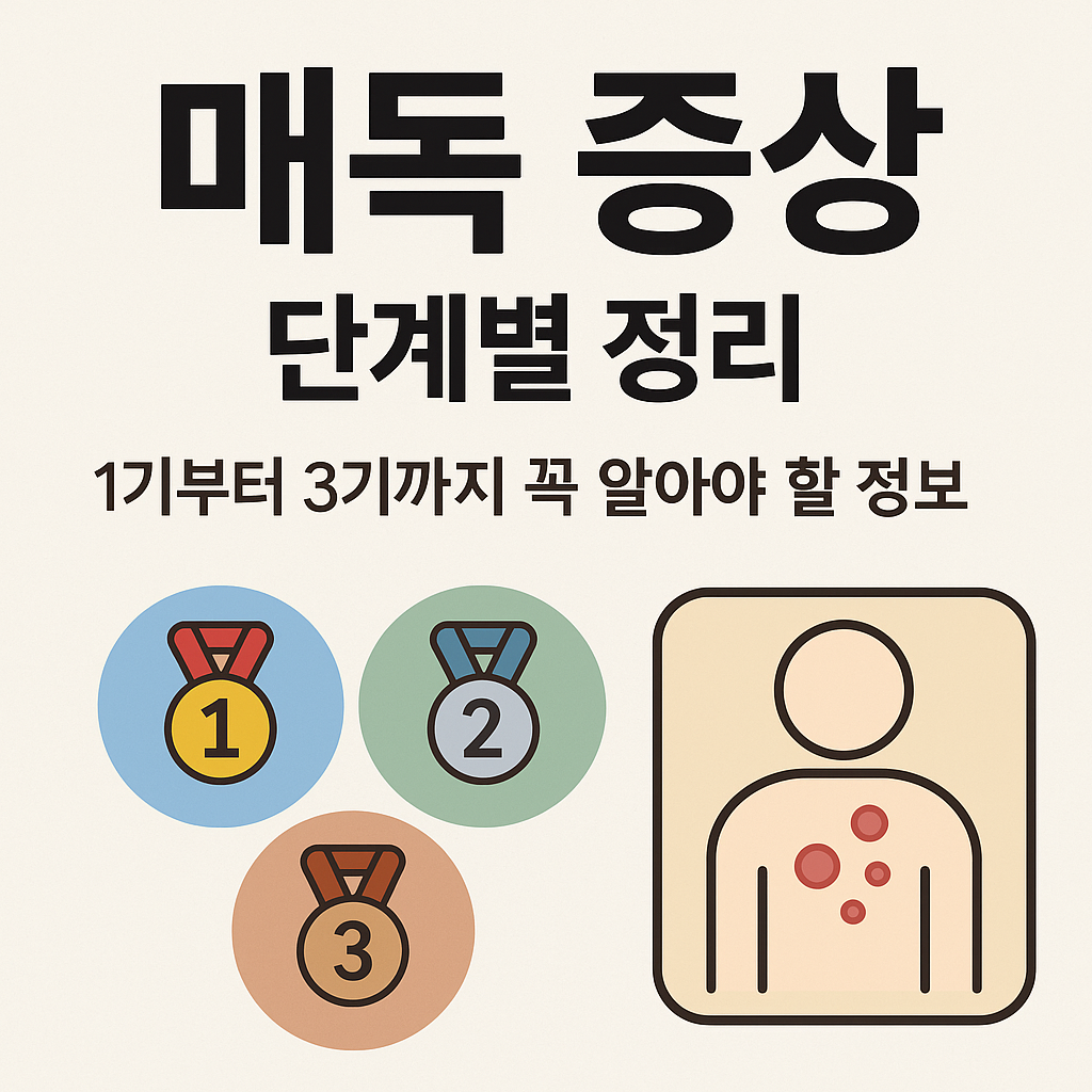 매독 증상 단계별 정리 썸네일