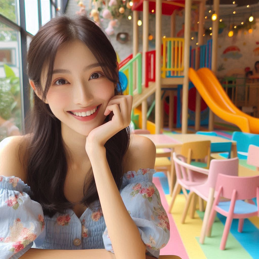 키즈카페 배경