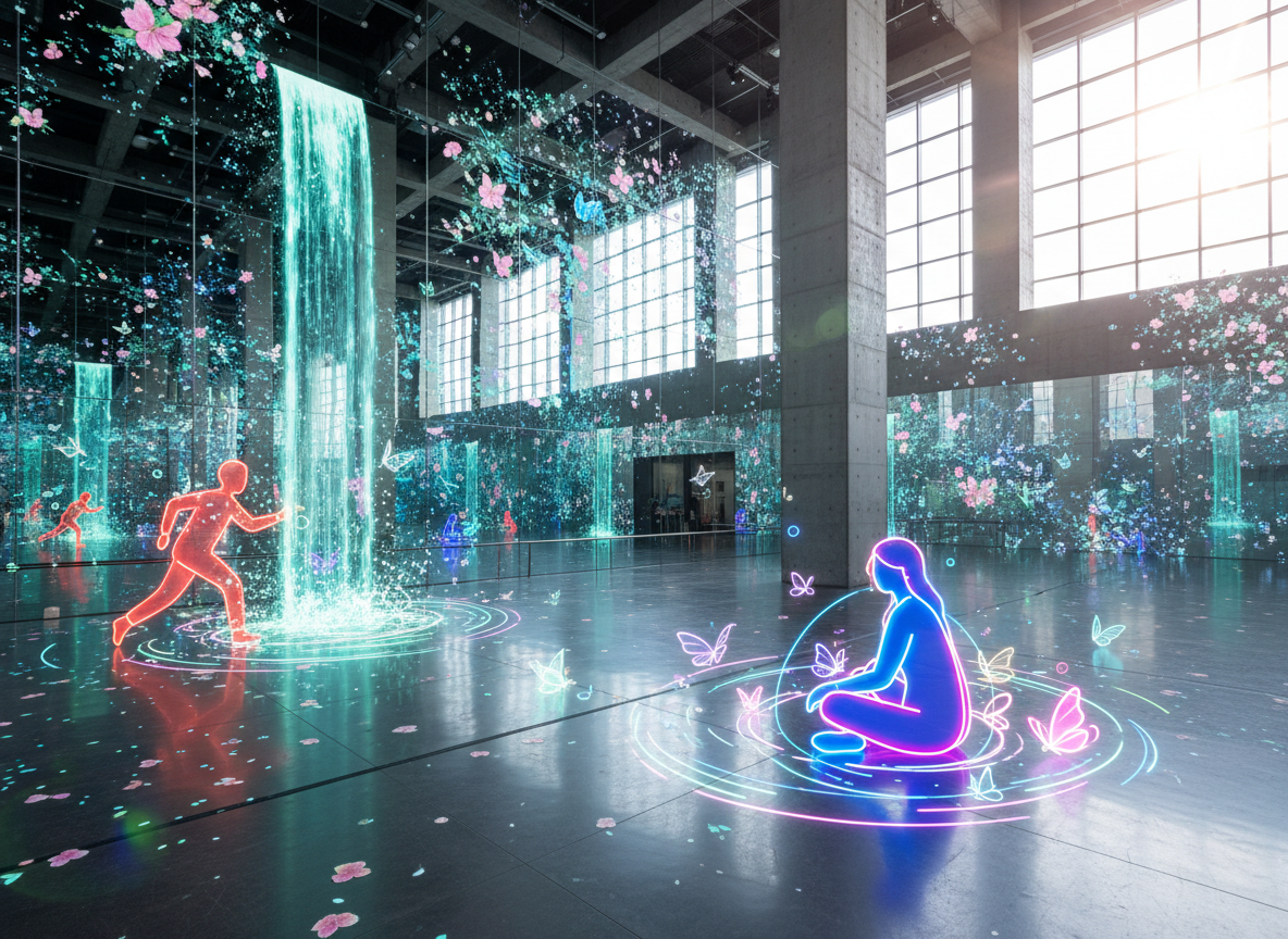 2026 도쿄 팀랩 보더리스 티켓 예약 위치 