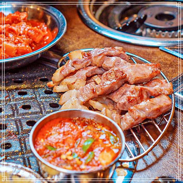 광진, 건대입구 맛집 오도독 갈비, 이베리코 꽃목살, 꼬들살