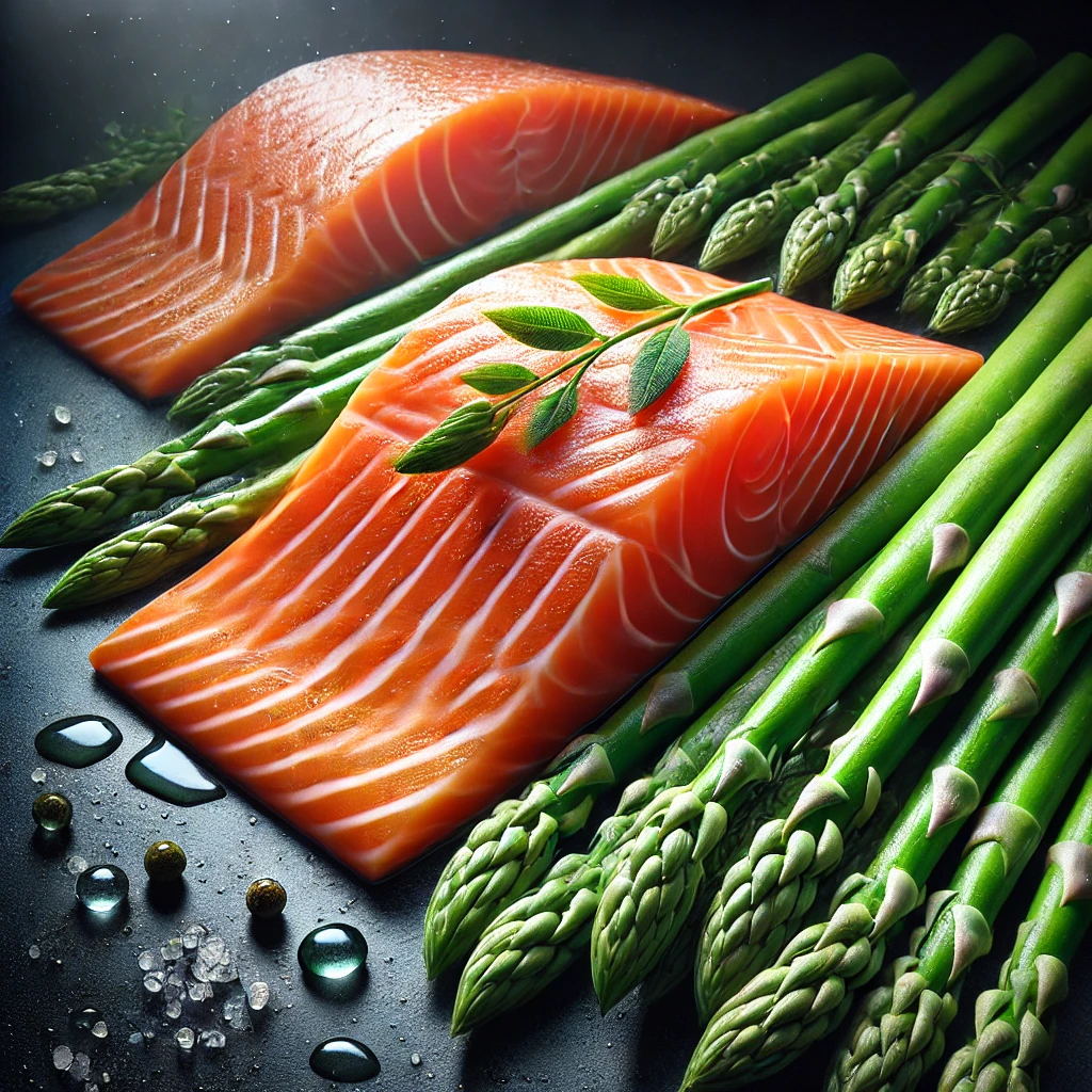 연어와-아스파라거스