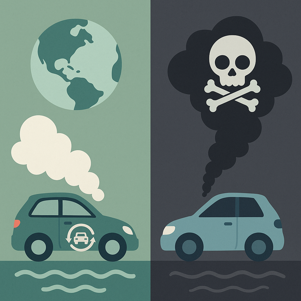 자동차 공유경제의 빛과 그림자: 환경에 이로운가, 악영향인가?