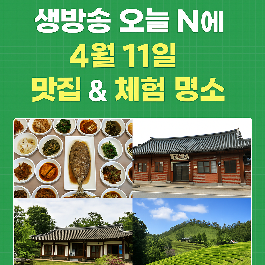 생방송 오늘 N 정보 대체텍스트 삽입