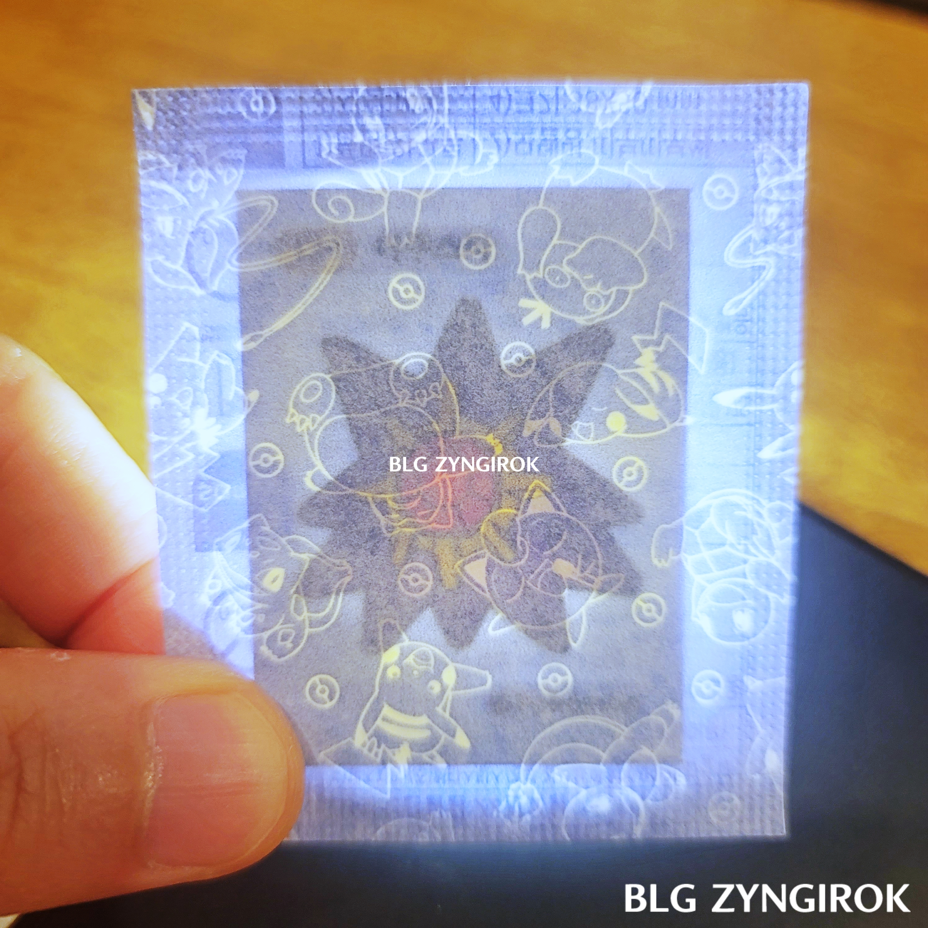 띠부띠부씰-아쿠스타를-들고있다.