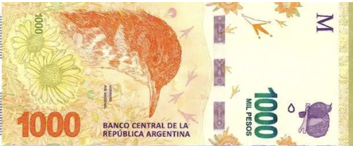 아르헨티나 환율 화폐단위 환전