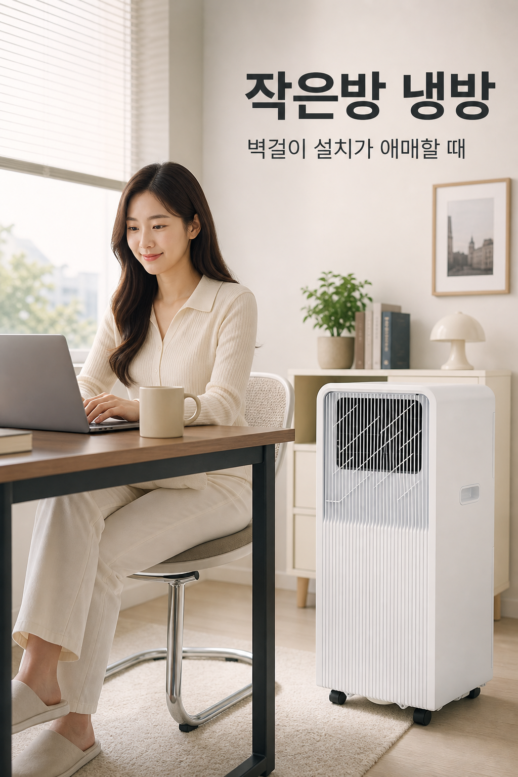 작은방 냉방 벽걸이 설치 애매할 때 이미지