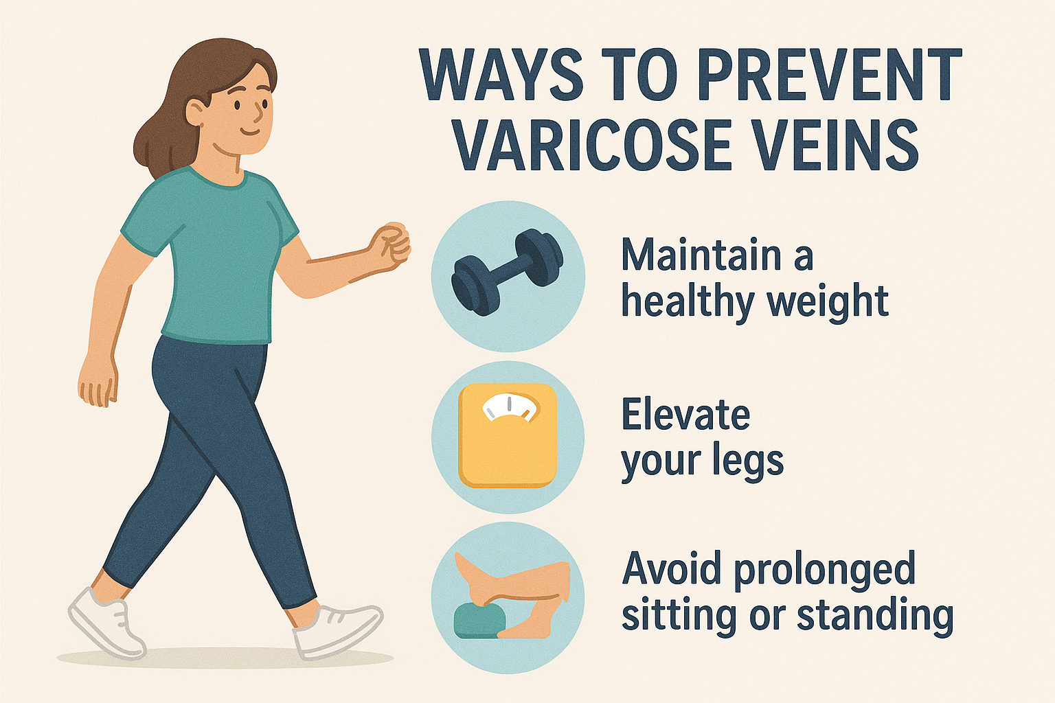 하지정맥류 예방법 이미지