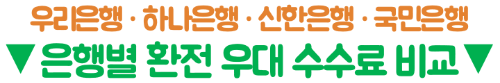 엔화-환전-국민은행-환율-우대-KB스타뱅킹-우대율-신청-방법