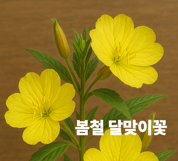 항산화작용 시력보호 피부건강 혈관건강유지 봄철 달맞이꽃잎 효능 영양