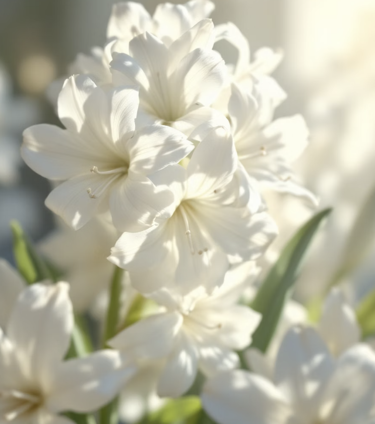 흰색, 조용하고 겸손한 사랑