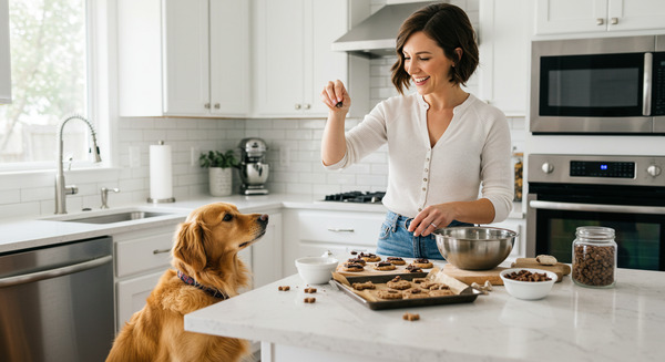 반려동물의 시중 간식 vs 홈메이드 간식 비교 관련 사진